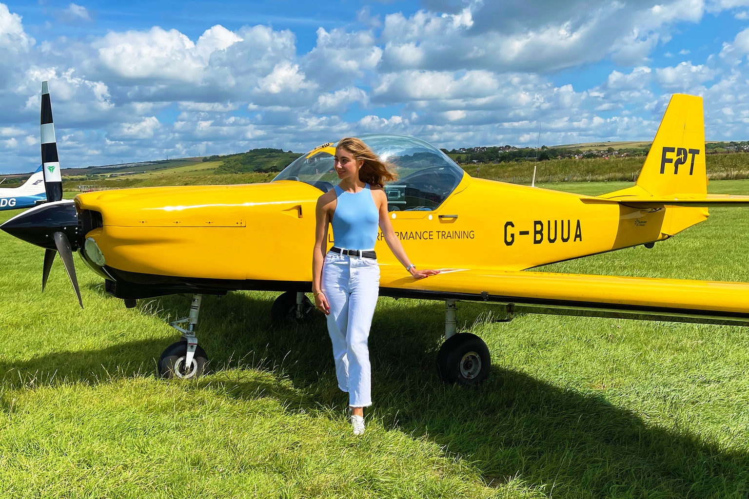  Spitfires, Helicopters & Life in the Sky: Trouble Meets Pilot Katherine Moloney